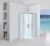 Душевой уголок Black&White Stellar Wind S101-1000 100x100, профиль хром