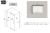 Схема душевого уголка Black&White Stellar Wind S208-90120 120x90, профиль хром