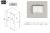 Схема душевого уголка Black&White Stellar Wind S208-80120 120x80, профиль хром