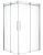 Душевой уголок Black&White Stellar Wind S202-9090 90x90, профиль хром