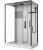 Душевая кабина Black & White G8050GM 140x90 с гидромассажем