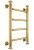 Полотенцесушитель электрический Margaroli Capitelli 2952J5504GONB 56x83, золото