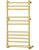 Полотенцесушитель электрический Margaroli Sole 564-11 5644711GOPB 57x101, золото