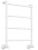Полотенцесушитель водяной Margaroli Sole 4423704(26)MW 40x72, белый