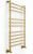 Полотенцесушитель водяной Margaroli Sole 464TQ4611CH 50x104, бронза