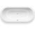 Стальная ванна Bette Starlet Flair Oval 8773-000 170x75 с шумоизоляцией, белая