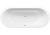Стальная ванна Bette Starlet Flair Oval 8773-000 170x75 с шумоизоляцией, белая