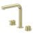 Смеситель для раковины Abber Emotion 316 AF8808BG, золото брашированное