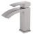 Смеситель для раковины Abber Wasserfall AF8610SP, сталь брашированная