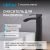 Смеситель для раковины Abber Wasserfall AF8611B, черный матовый