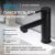 Смеситель для раковины Abber Emotion AF8810B, черный матовый