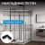 Душевой уголок Abber Eins AG06099B 90x90 распашной, профиль черный
