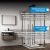 Душевой уголок Abber Eins AG06099B 90x90 распашной, профиль черный