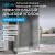 Душевой уголок Abber Schwarzer Diamant AG30120MH-S50M-S50M 120x50 раздвижной, профиль хром