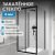 Душевой уголок Abber Schwarzer Diamant AG30140BH-S70B 140x70 раздвижной, профиль черный