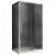 Душевой уголок Abber Schwarzer Diamant AG30140MH-S100M 140x100 раздвижной, профиль хром