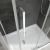 Душевой уголок Abber Schwarzer Diamant AG30170H-S50 170x50 раздвижной, профиль хром
