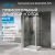Душевой уголок Abber Sonnenstrand AG04060-S75 60x75 распашной, профиль хром
