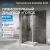 Душевой уголок Abber Sonnenstrand AG04080-S100 80x100 распашной, профиль хром