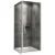 Душевой уголок Abber Sonnenstrand AG04090-S75 90x75 распашной, профиль хром