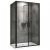 Душевой уголок Abber Sonnenstrand AG04100BC-S80B 100x80 распашной, профиль черный