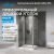 Душевой уголок Abber Sonnenstrand AG04120S-S75 120x75 распашной, профиль хром