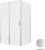 Душевой уголок Allen Brau Priority 3.31032.BA+3.31047.BA 120x100 распашной, профиль серебро
