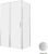 Душевой уголок Allen Brau Priority 3.31032.BA+3.31041.BA 120x80 распашной, профиль серебро
