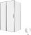 Душевой уголок Allen Brau Priority 3.31007.00+3.31016.00 120x90 распашной, профиль хром