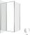 Душевой уголок Allen Brau Priority 3.31031.00+3.31043.00 120x90 распашной, профиль хром