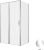 Душевой уголок Allen Brau Priority 3.31031.00+3.31043.00 120x90 распашной, профиль хром