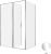 Душевой уголок Allen Brau Priority 3.31034.00+3.31046.00 140x100 распашной, профиль хром