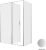 Душевой уголок Allen Brau Priority 3.31035.BA+3.31041.BA 140x80 распашной, профиль серебро