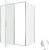 Душевой уголок Allen Brau Priority 3.31037.00+3.31046.00 160x100 распашной, профиль хром