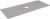 Столешница Allen Brau Fantasy 1.11011.DG-S 120x47 из керамогранита, пепел
