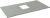 Столешница Allen Brau Infinity 1.21011.G-S 85x46 из керамогранита