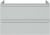 Тумба под раковину Allen Brau Eclipse 1.E1003.PWM 100x46 2.0 папирус матовый