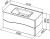 Схема тумбы Allen Brau Glority 1.35002.NW 100x46