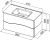 Схема тумбы Allen Brau Glority 1.35001.NW 90x46