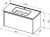 Схема тумбы Allen Brau Gravity 1.370014.PGM 100x45