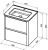 Схема тумбы Allen Brau Gravity 1.370008.PWM 60x63