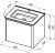 Схема тумбы Allen Brau Gravity 1.370012.AM 60x45