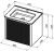 Схема тумбы Allen Brau Gravity 1.370016.CGM 60x45