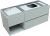 Тумба под раковину Allen Brau Infinity 1.21007.PWM 120x45 R папирус матовый