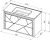 Схема тумбы Allen Brau Paris 1.360002.PGM 100x46