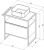 Схема тумбы Allen Brau Priority 1.31001.PWM 70x45