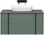 Тумба под раковину Allen Brau Reality 1.32007.CGM 100x46 олива матовая
