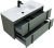 Тумба под раковину Allen Brau Reality 1.32007.CGM 100x46 олива матовая