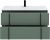 Тумба под раковину Allen Brau Reality 1.32007.CGM 100x46 олива матовая