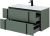 Тумба под раковину Allen Brau Reality 1.32007.CGM 100x46 олива матовая